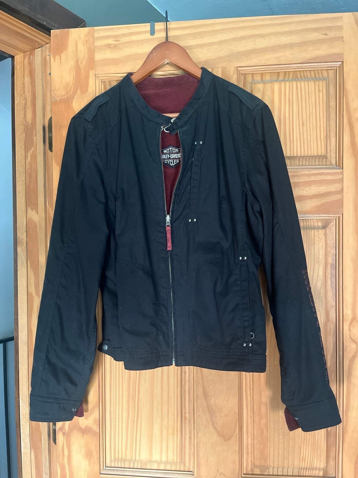 Reversable ladies harley davidson jacket