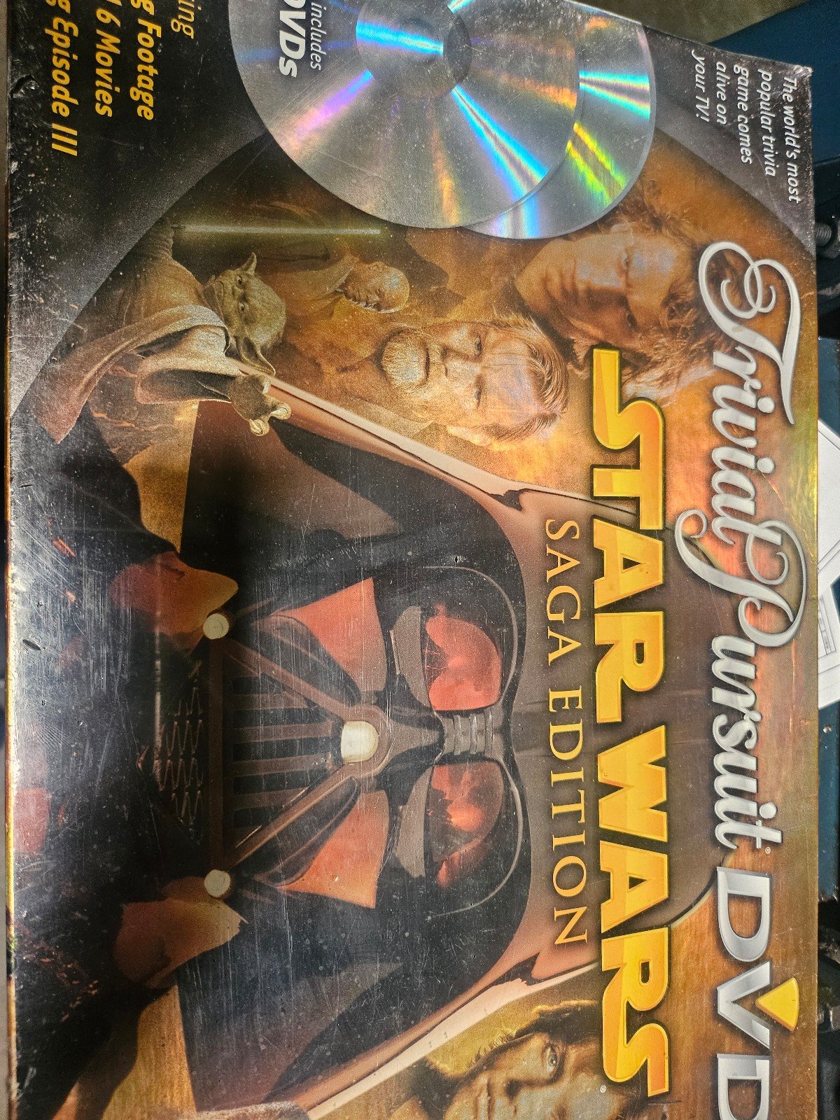 Trivial pursuit DVD Star Wars Saga edition