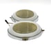 Vintage Light Fixture Glass Mid Century Ceiling Lights Lamp Set Of 2.