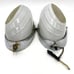 Vintage Light Fixture Glass Mid Century Ceiling Lights Lamp Set Of 2.