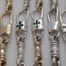 9 ACTS .925Silver REG LINK Maltese Cross