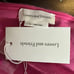 Lovers + Friends Halter Crop Top Barbie Pink XL French Terry Tuxedo Miley NEW