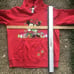 Disney Store Mickey Minnie Red Christmas Hoodie Sweatshirt Presents Snowflakes