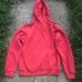 Disney Store Mickey Minnie Red Christmas Hoodie Sweatshirt Presents Snowflakes