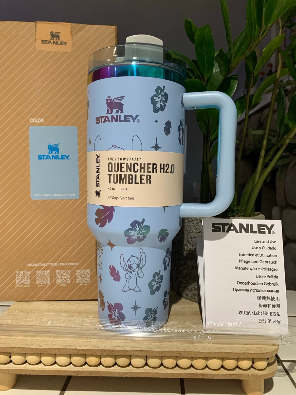 Stitch Stanley 40oz tumbler