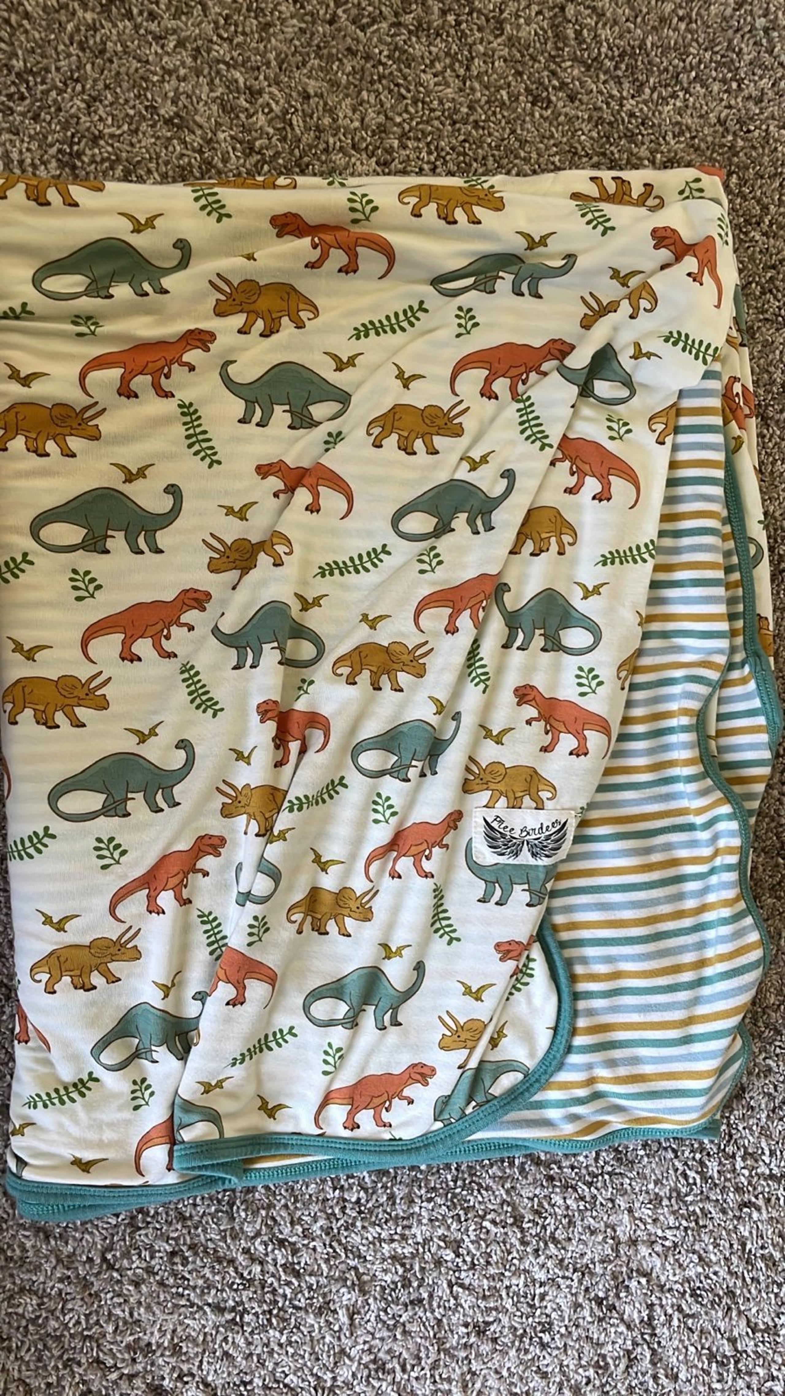Free Birdees OG Dino Toddler Blanket