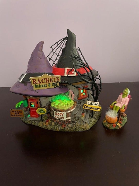 Department 56 Halloween Rachel's Retreat & Spa Sold w/ R&R B4 Witching Hour
