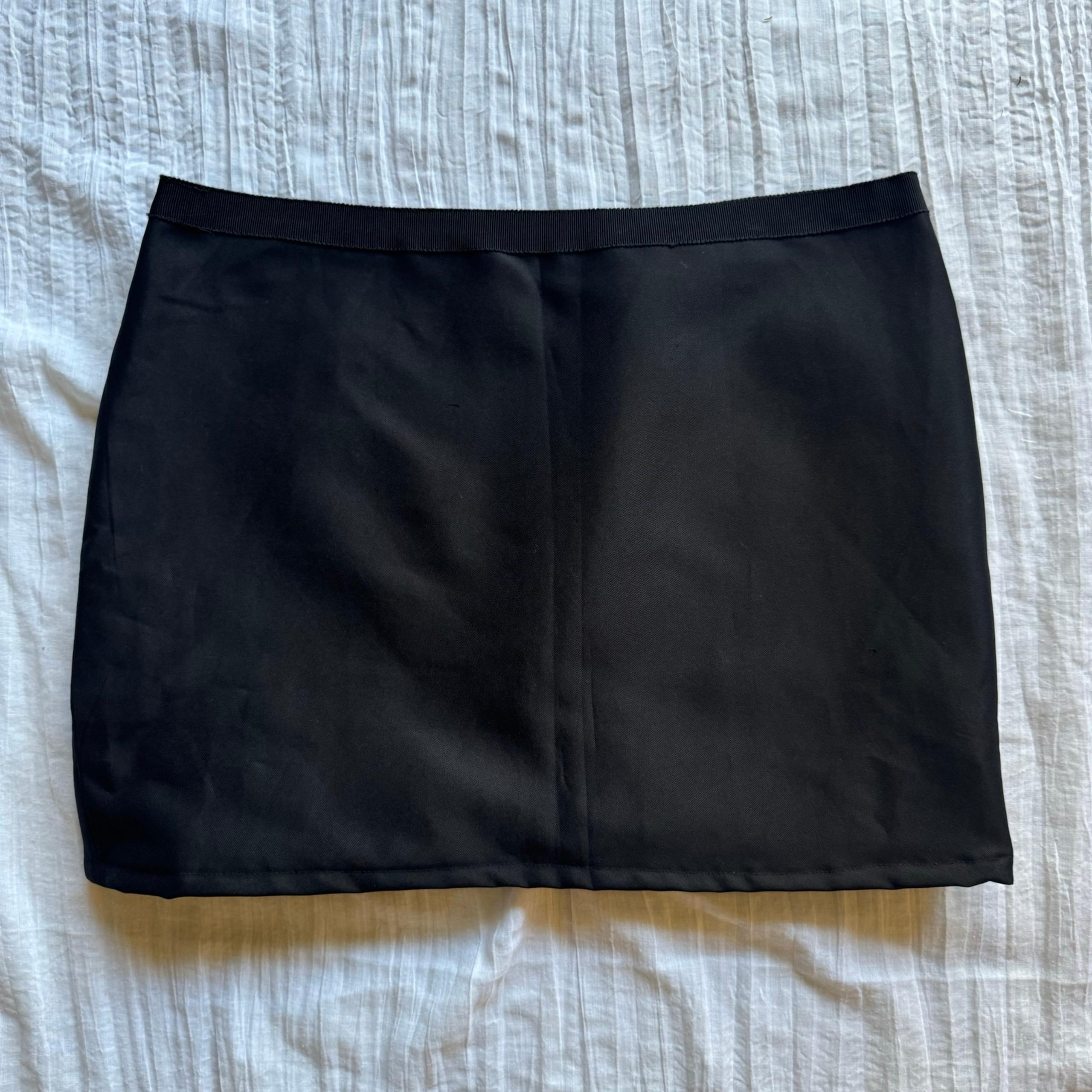 Vintage Moschino mini skirt (upcycled)