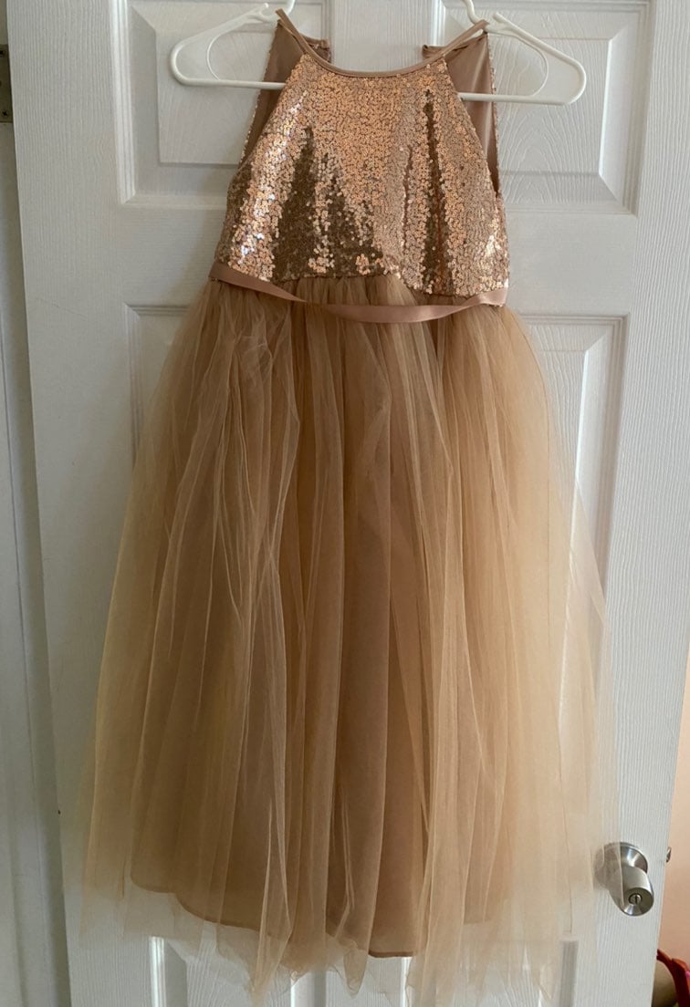 5t Rose Gold Dress