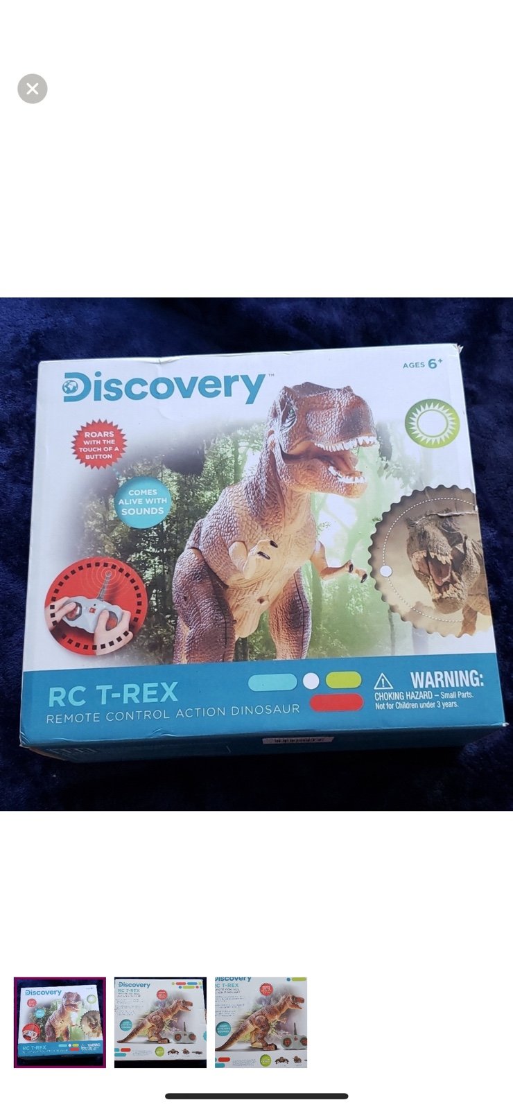 Discovery 6 + RC T Rex with Remote Control Moving & Walking Dinosaur Robot