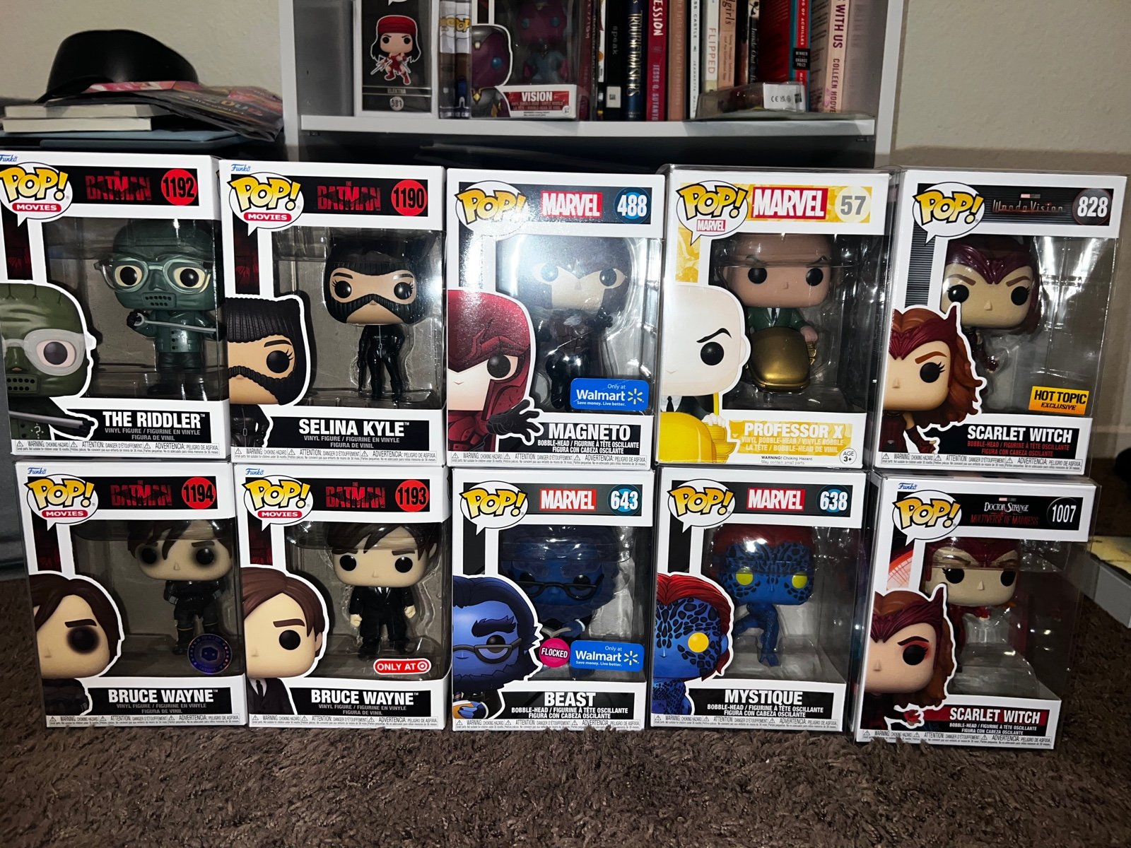 Funko Pop A lot Updated Marvel Dc Movies
