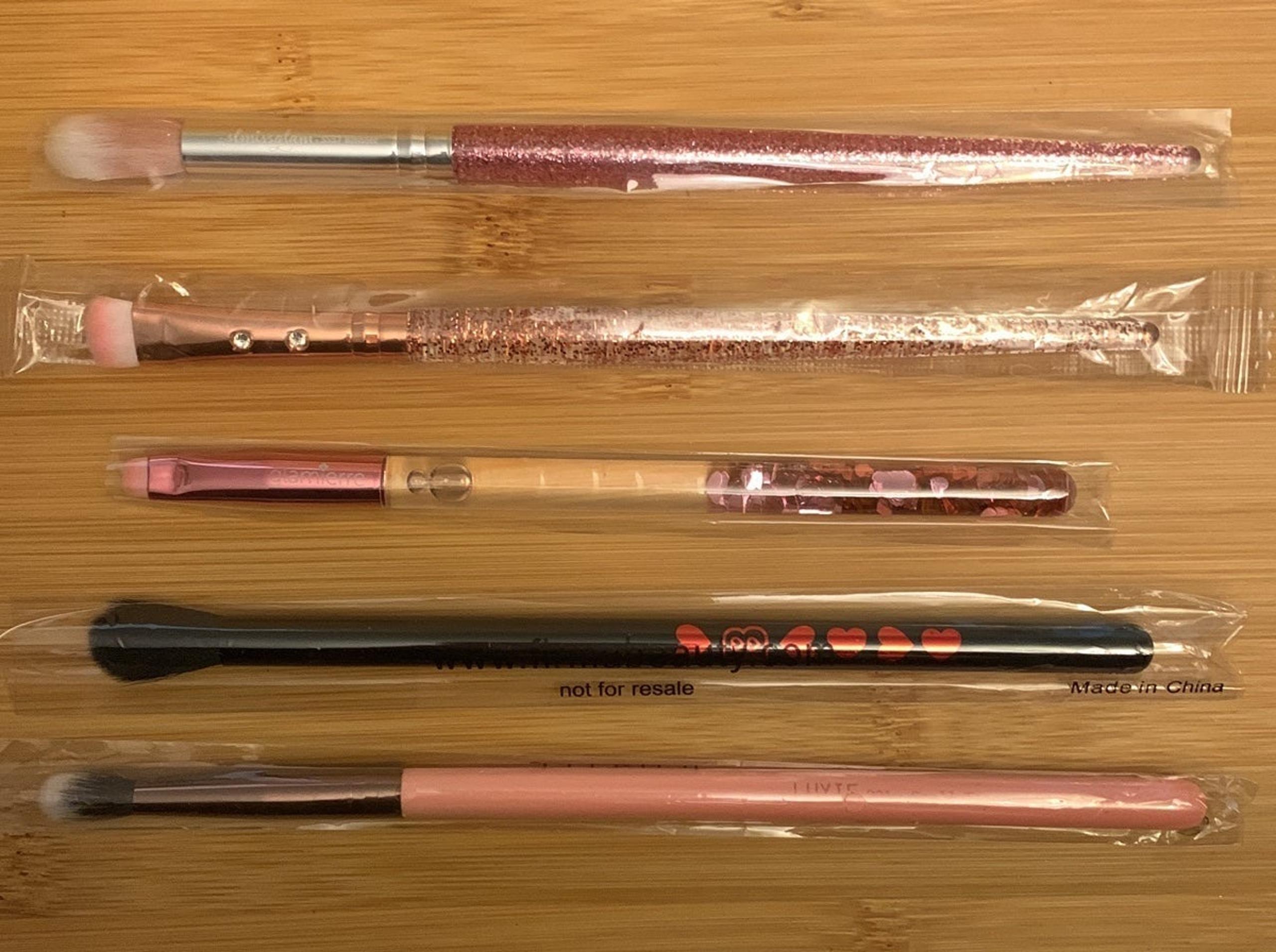 Makeup Brushes for Eyeshadow Lot of 5