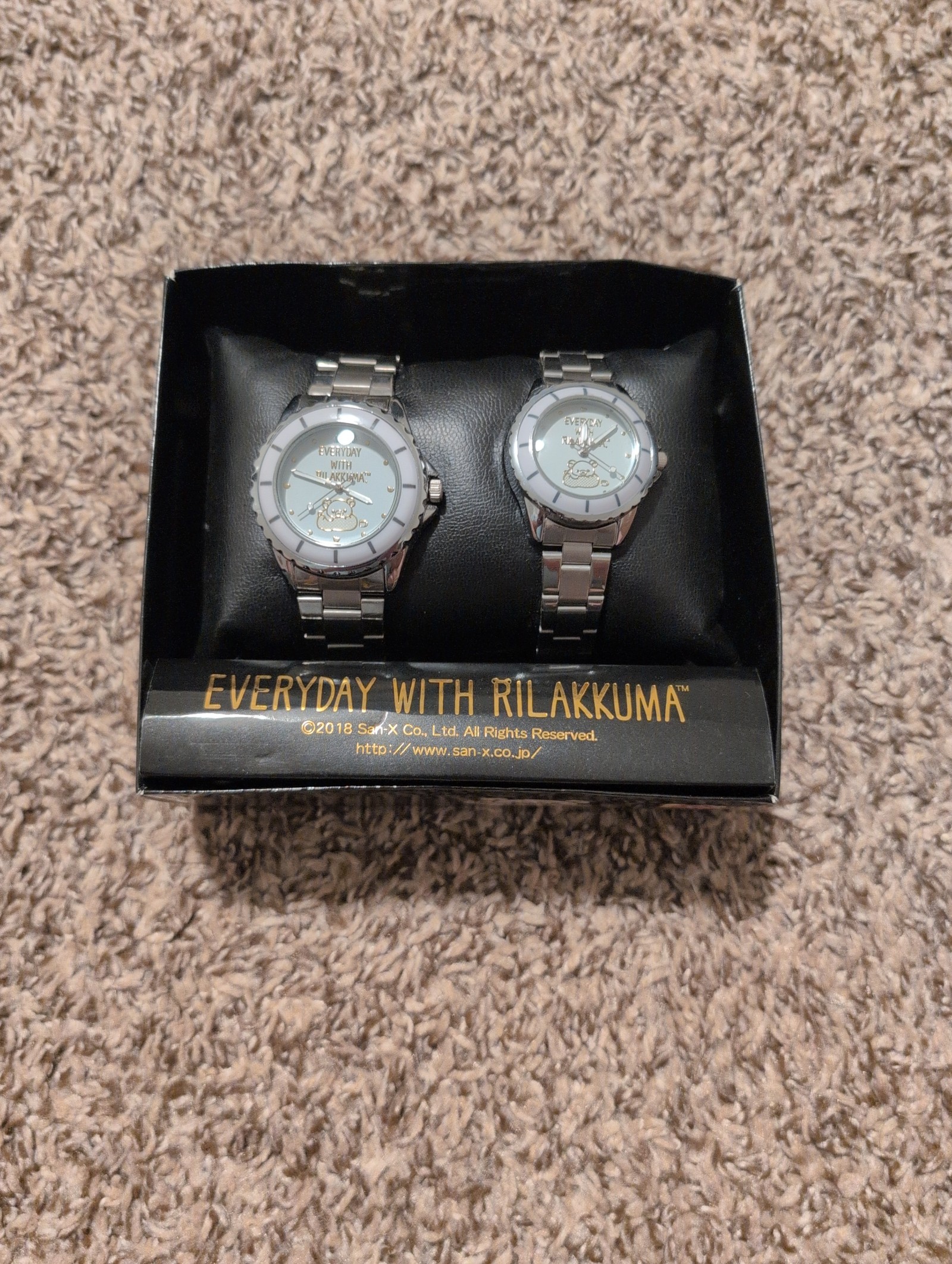 RARE RILAKKUMA WATCHES MONOCHROME SERIES