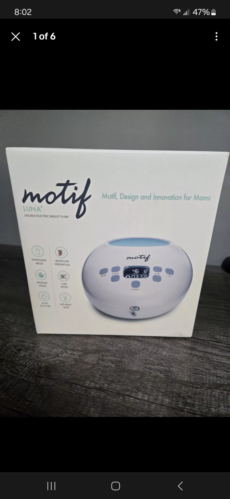 Luna Motif Double Electric Breast Pump