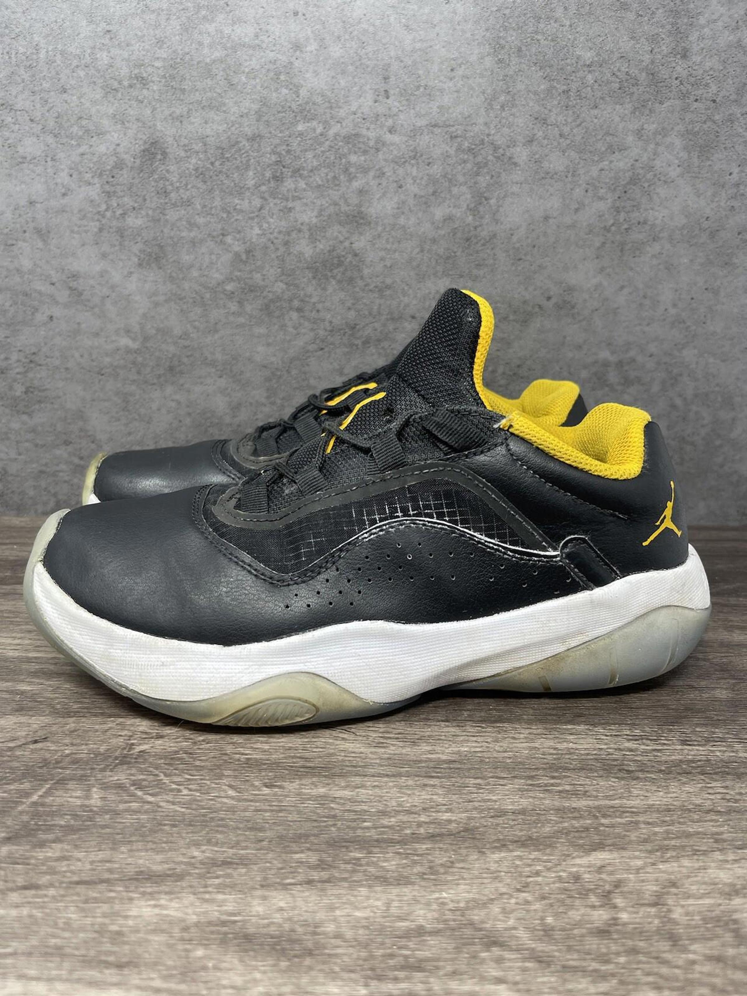 Air Jordan 11 CMFT Low Size 6.5Y GS Black Taxi Yellow Nike 2022 CZ0907-071