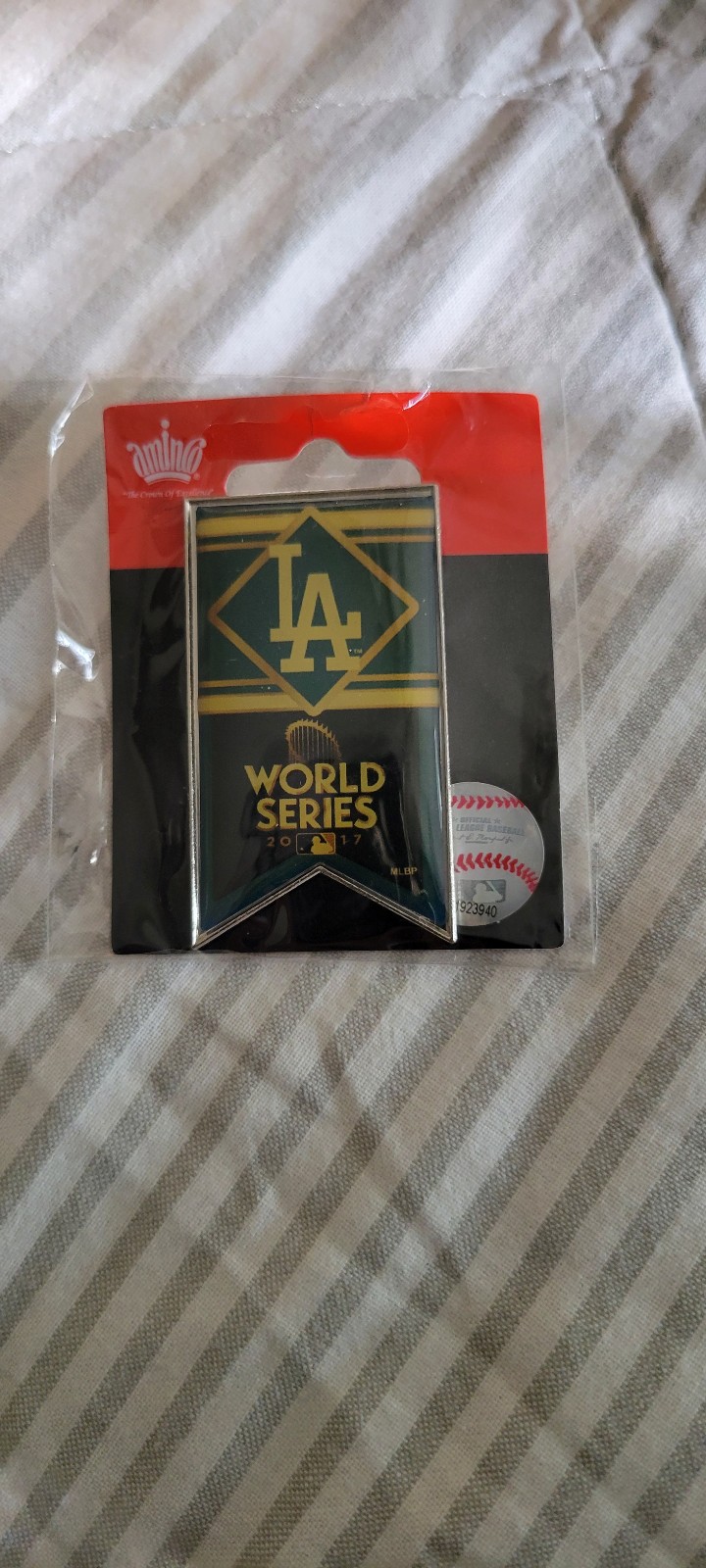 Dodgers 2017 world series pins