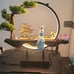 Led Light Incense Burner Circle Light, Ceramic