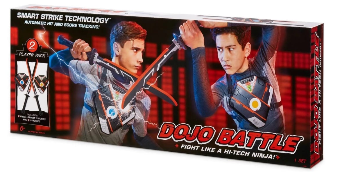 Dojo Battle Electronic Battling Game Smart Strike Technology Ninja 2 Player
