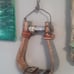 Saddle stirrup wall decor