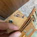 Vintage Japanese leather wallet with an embossed map of Japan on one side Dragon
