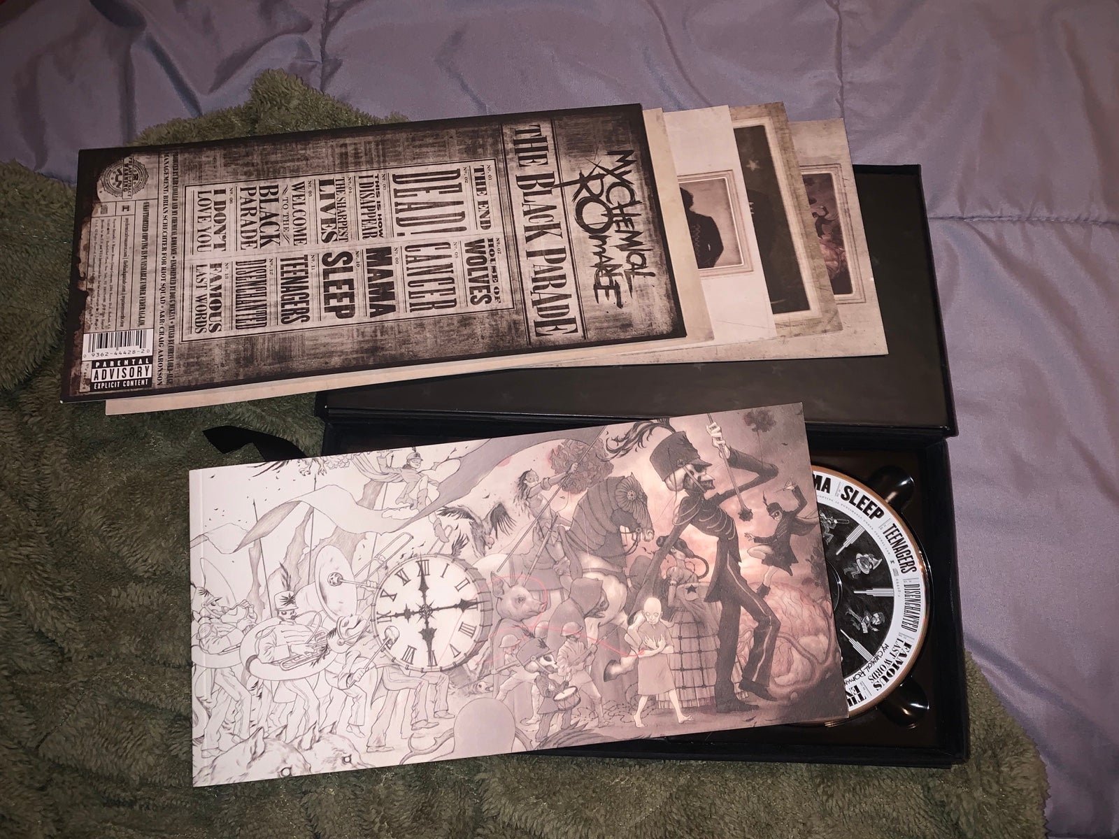 My Chemical Romance Black Parade collectors box set