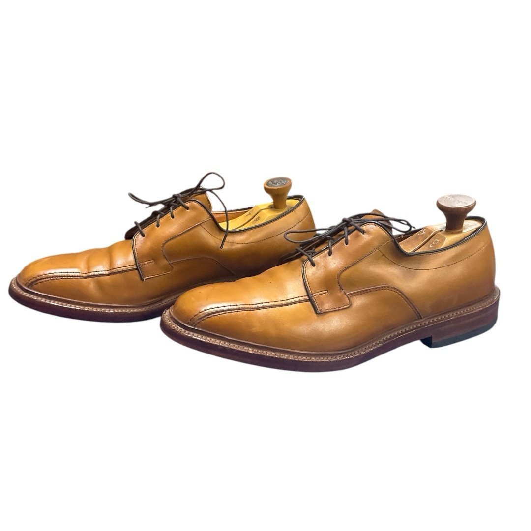 Allen Edmonds Hillcrest Leather Blucher Bicycle Toe Men Oxfords Lace Up Shoes