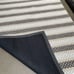5'3 x 7'6 Feet Silver Grey Beige Handmade Boho Area Rug
