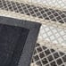 5'3 x 7'6 Feet Silver Grey Beige Handmade Boho Area Rug