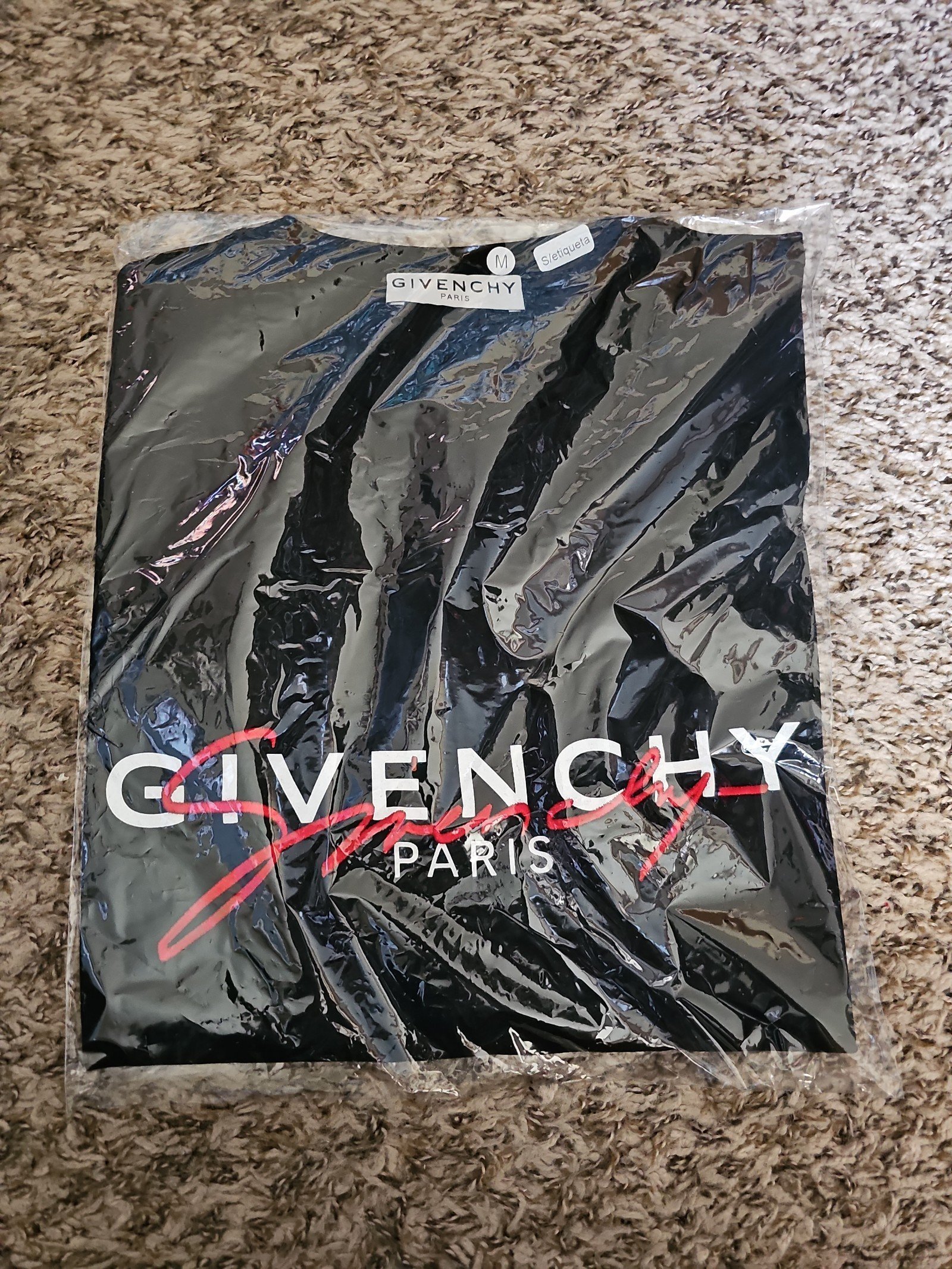 Givenchy signature black t-shirt
