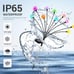 Solar Christmas Decoration, 40 LED Firefly Garden Lights 4 pack