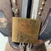 Vintage Powder Case Compact Made Into Neclace - Jewelry