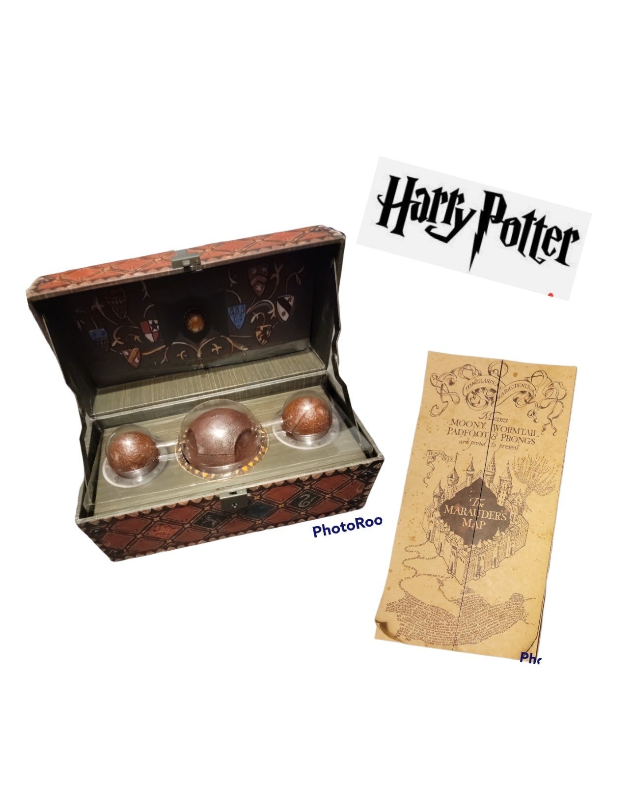 Harry Potter Marauders Map, Collectible Quidditch Set - Accessory