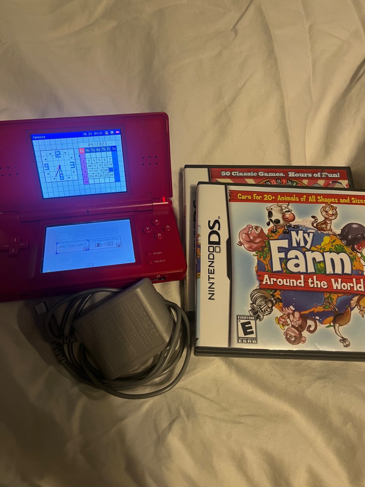 Mario edition nintendo ds console