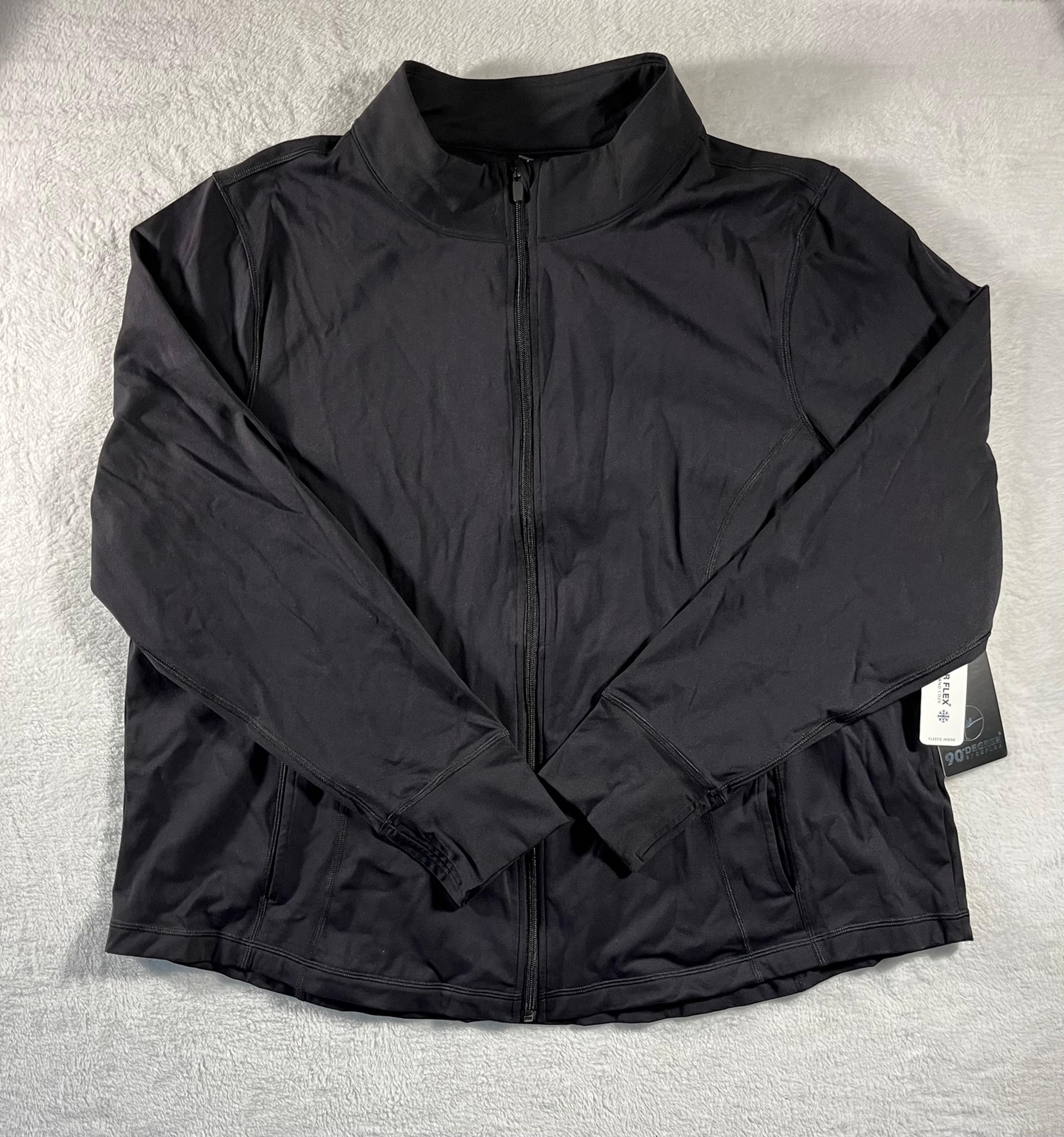 90 Degree by Reflex Black Jacket Women’s 3X NWT