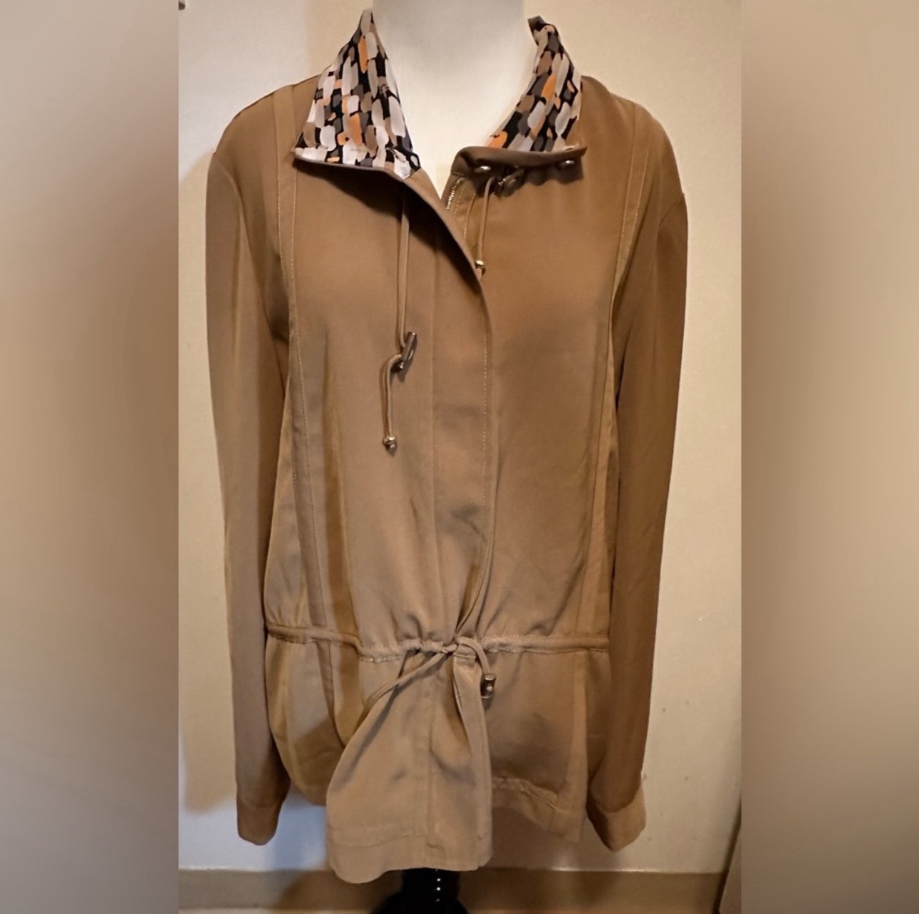 St. John Sport Woman’s Two Piece Khaki Safari Set