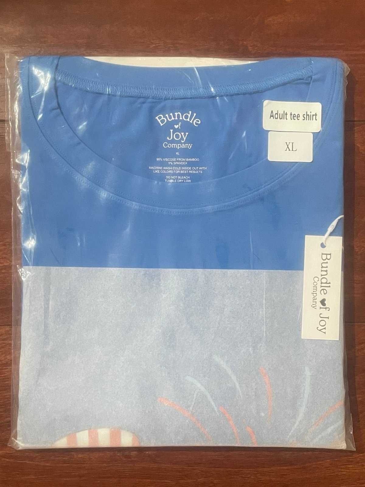 Bundle of Joy Bluey & Bingo Patriotic Paws Adult XL Tee