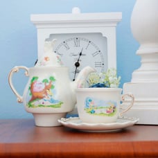 alice in wonderland tea set