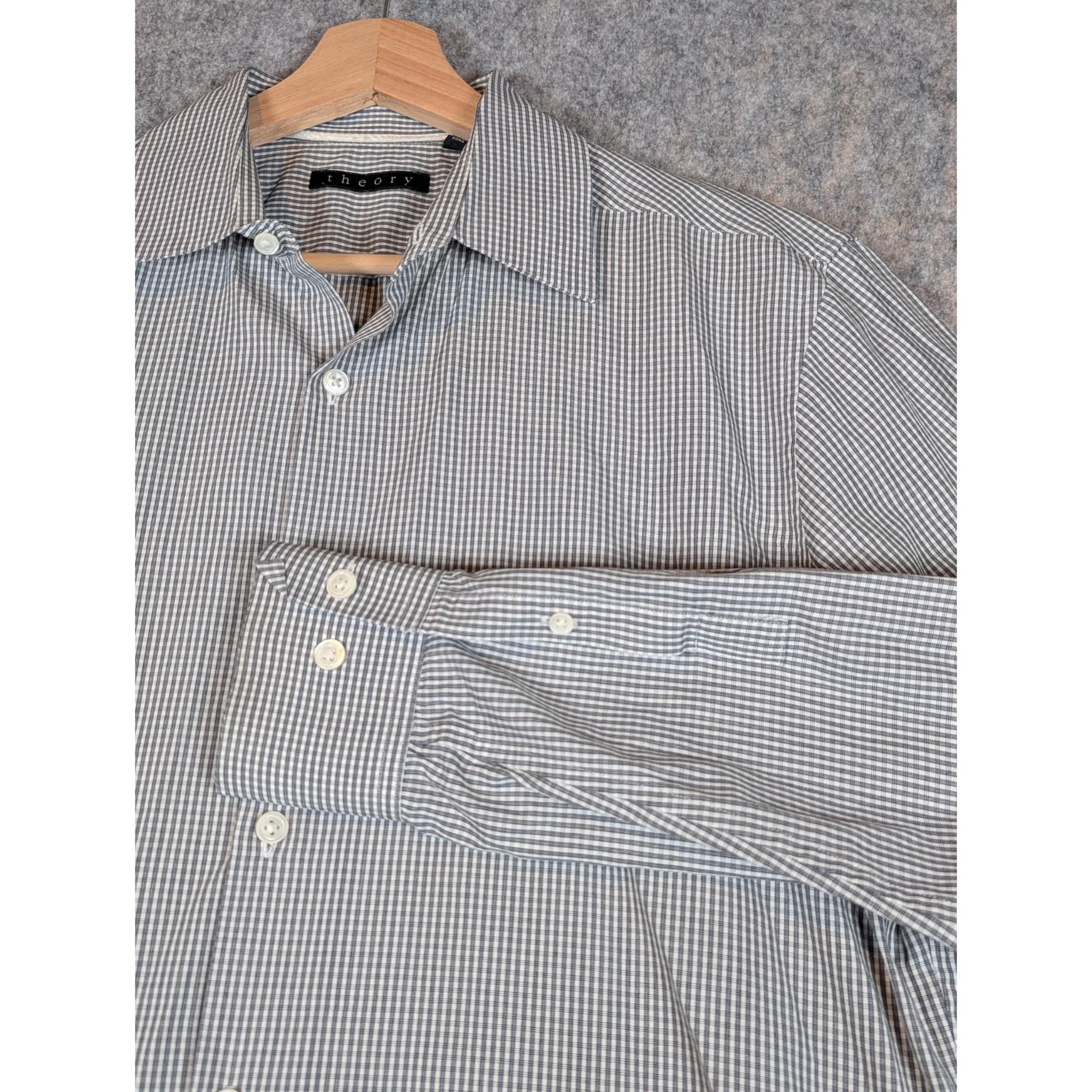 Theory Long sleeve Men's Button Dress Shirt See Pics For Measurements 16 x 32/33