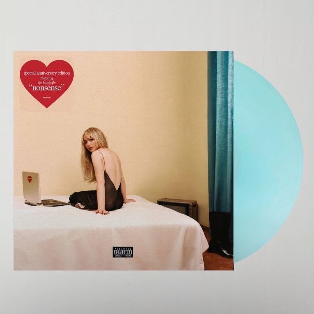 Sabrina Carpenter Emails I Cant Send Translucent Light Blue Colored Vinyl LP NEW