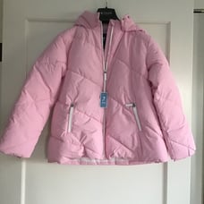 New Jacadi girl’s pink jacket size 12