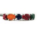 Genuine Gemstones Ring .925 Silver