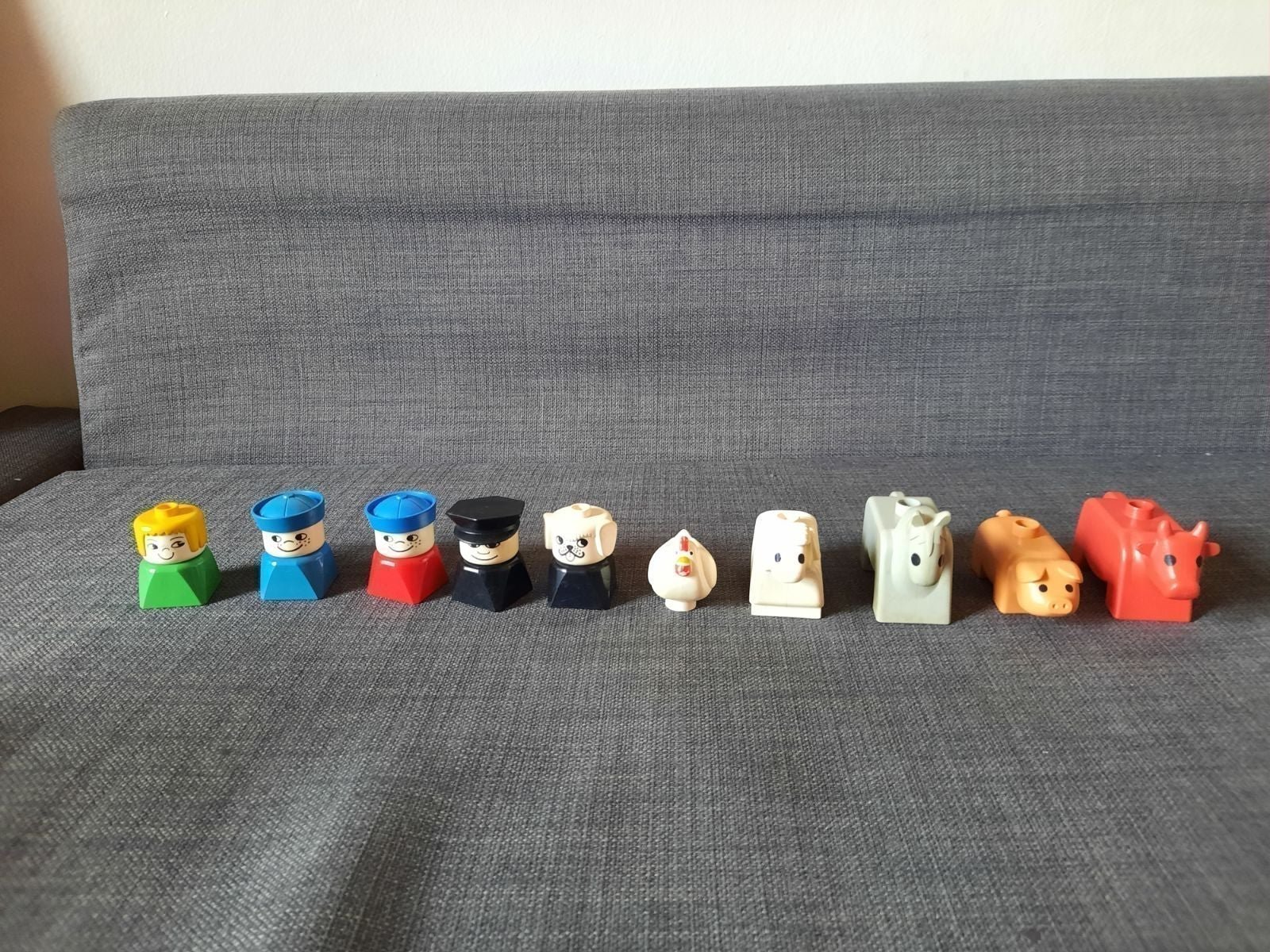 Vintage Lego Duplo Animals and People