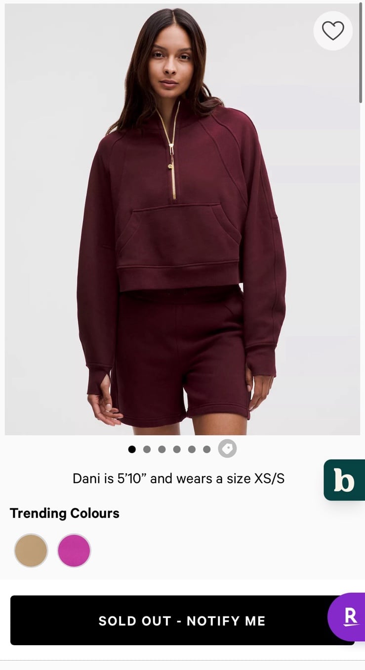 Lululemon Scuba Oversized Hoodie