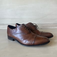 To Boot New York Mens 11 Luxury Leather Wingtip Oxford Shoes Made in Italy