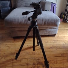Manfrotto heavy duty tripod