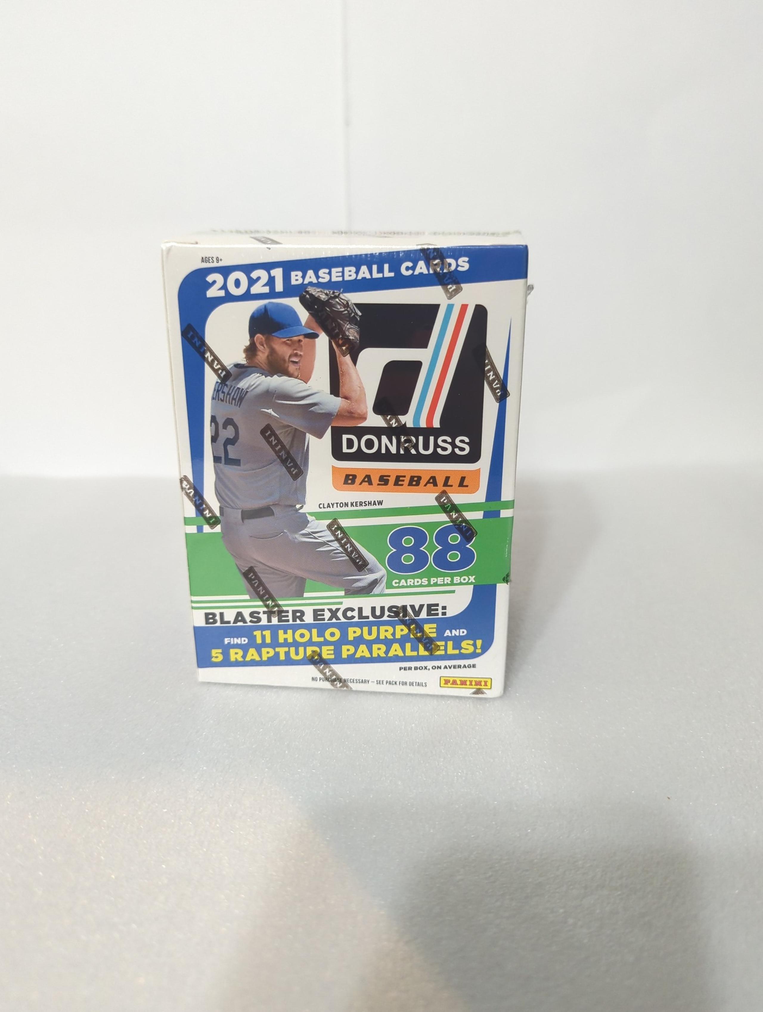 Panini 2021 Donruss Baseball Trading Card Blaster Box