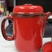 SetFlame by THOMAS - Coffee Pot W/ Lid And Flat Cup & Saucer Set