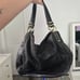 Spacious black and gold Michael Kors Shoulder Purse