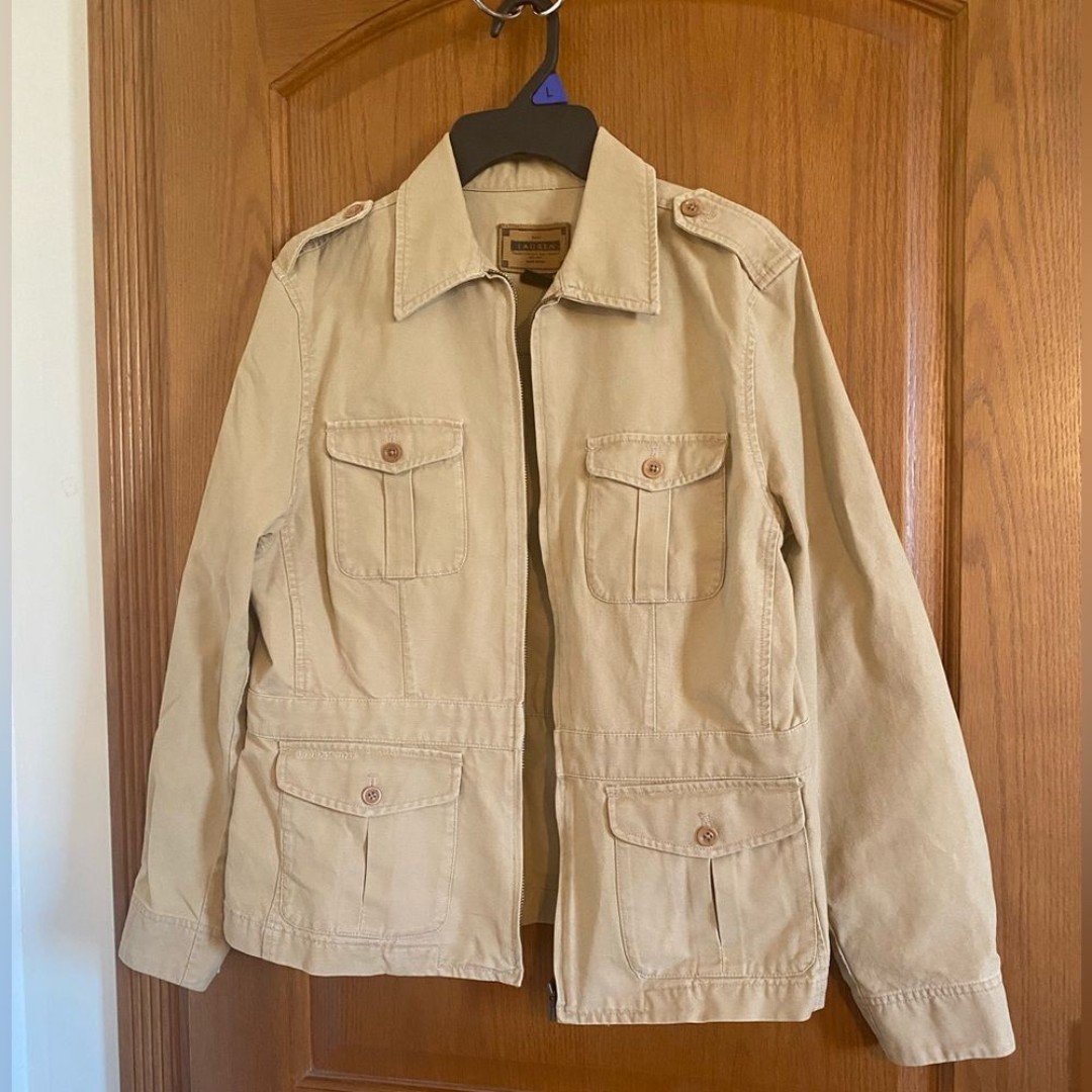 Bali Ralph Lauren Traditional Dry Goods Utility Jacket. Size- Medium