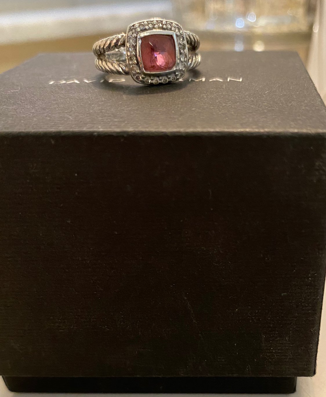 David Yurman Petit Albion Ring Pink Tour